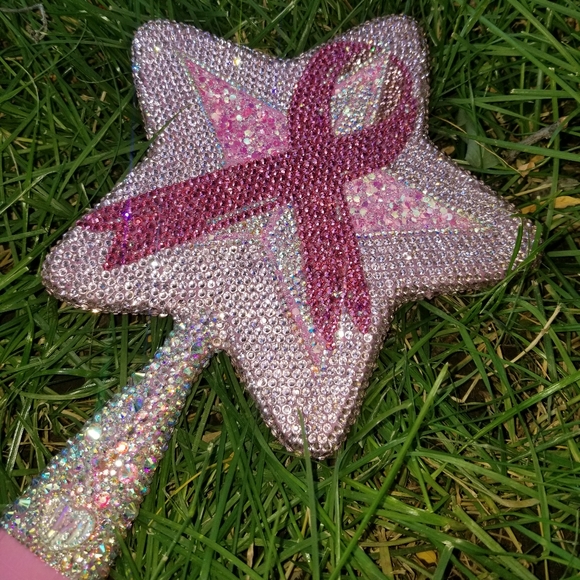 🆕️Jeffree Star, Bling,Breast Cancer Ribbon Mirror - Picture 3 of 11